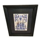 Day Of Dead Mermaids Art Card Frame Javier Ramos Lucano Fish Guitar Mexico Print