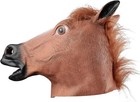 Halloween Mask Horse Head Mask Costume Party Latex Animal Head Mask For Men