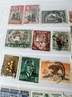 Vintage Ceylon  sri Lanka  Stamp Collection Lot Of 30 Used Stamps Kgvi