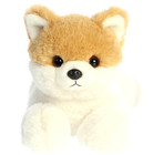     New Aurora World Stuffed Plush Toy Pomeranian Pom Soft Puppy Dog Doll Plushie