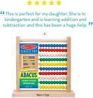 Abacus - Classic Wooden Educational Counting Toy With 100 Beads