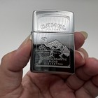 Vtg Camel Filters Chrome Zippo Lighter W  Round Tin Joe Camel Promo 1994 Read