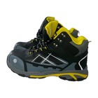 Larnmern Steel Toe Safety Work Boots Mens Size 13 Work Shoes Slip Resistant 