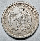 1875-s  Twenty Cent Piece  Nice Detail Key Type Coin   1204