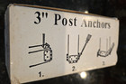 4 Newel Post Mounting System Fits 3   Newel Posts  red Oak  J L Bracket