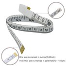 Soft Tape Measure Double Scale Body Sewing Flexible Ruler For Multi-uses  1 Pc 