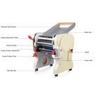 Preasion Commercial Electric Pasta Press Maker Noodle Machine Home 3mm Round Kni
