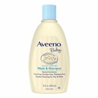 Aveeno Baby Body Wash   Shampoo Natural Oat Extract Paraben Free 12oz Pack Of 12