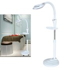 16x Led Floor Stand Facial Magnifying Salon Beauty Light Magnifier Lamp Adjust