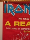 Iron Maiden A Real Live One Original Promo tour Poster 1993 Giant Size  Rare 