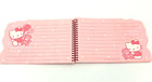 Vintage 1987 Sanrio Japan Hello Kitty Stationery Pink Spiral 40 Sheet Notepad