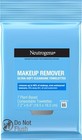 Make-up Remover Cleansing Facial Wipes Towelettes 7 Count Pack Of 7 Singles