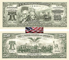 10 Pack Usa 250th Anniversary Dollar Bill Set Collectible American Freedom Money