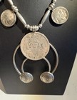 Southwest Silver Naja Necklace 2009 Lakota 1oz Fine Silver 10 Buffalo Nickels