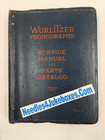 Original Wurlitzer Jukebox Wallbox Service parts Binders Vol 1   2  1500 - 2200