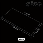 1set Handbag Base Shaper 4pcs 13 7 X 7 Inch Rectangle Acrylic Purse Bottom Tote