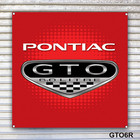 Pontiac Gto Banner Sign Wall Art