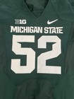 Michigan State Spartans Game Worn Team Issued Football Jersey  52