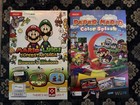 Nintendo Super Mario Store Promo Poster Display Lot - 13 Items