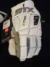 New Stx Cell Vi White Goalie Gloves  Medium  stx Ge Cl6g 02  Level Elite 