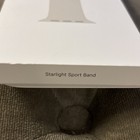 Genuine Apple Watch  Starlight Sport Band Original Box 40mm S m -sealed-new