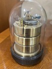 Vintage Benchmark German Dome Weather Station Barometer Thermometer Hygrometer