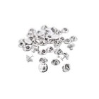  50 Pcs Butterfly Hat Piercing Needle Clutch Tie Tacks Pin Backs Blank Pins