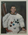 Apollo 17 Crew Harrison Schmitt Signed Vintage Nasa Lithograph 11th Moonwalker  