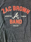 2018 Zac Brown Band Suntrust Park Atlanta Show T Shirt S Braves
