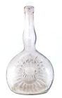 Antique Amethyst Glass Sun Decanter Bottle Edwardian 1910 s Cottage Core