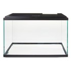 10 Gallon Glass Aquarium Starter Kit Led Lighting Filtration System Fish Tank Us
