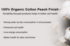 4 Piece 100  Organic Cotton Bed Sheet Set Deep Pocket 200 Thread Count Cozy Soft