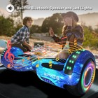 Hoverboard Electric For Kids Bluetooth Self-balancing Scooter Led Light Ul 2272