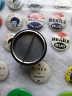 Beatles john- 1974   0riginal 1 5  Pin button  save Lennon  Great Condition   