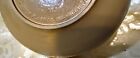 3 Piece 1960s Vacron Bopp Decker Brown And White Vacuum Bowls And Cup - Vintage