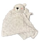 White Tiger Baby Lovey Security Blanket Minky Raised Dots Newborn Plush Toy New