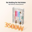 3 5kw Tankless Water Heater Electric 120v On-demand Instant Hot Water Heater