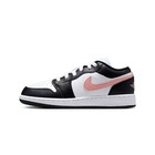 Air Jordan 1 Low  rust Pink  Gradeschool 553560-165 Black rust Pink Sz 1y-7y