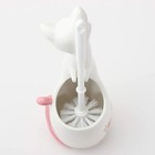Cat Toilet Brush Holder San1708 Seto Pottery Adorable  Usa