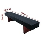 Hathaway Shuffleboard Table Cover  Black  12-feet