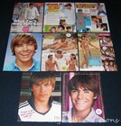 Zac Efron Vanessa Hsm 16 Full Page Magazine Clippings Pinup Lot L418-b