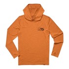 Howler Bros Brothers Hb Tech Hoodie Men s Medium Adobe Orange Shirt Upf 50  New