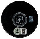 Adam Oates Signed Boston Bruins Puck W  Hof 12 Beckett Witness Bas Coa