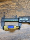 Hvac A c Straight Shut-off  Ball Valve Adapter For R134a R22 R12 R410a 1 8 Fit
