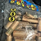 36 Rolls Preformed Coin Wrappers Assorted Paper Tubes Quarter Penny Nickel Dime