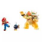 Nintendo Mario Vs  Bowser Diorama Set  wave 1 