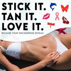Kiss - Lips Stickers - Tanning Tattoos - Sun Tanning Body Stickers 1000ct Roll