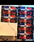 Novelty License Plate Style Signs Lot - Puerto Rico   Dominican Republic Cities