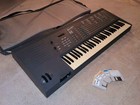 E-mu Emax Se Vintage 12 Bit Sampler Synthesizer Keyboard With Case And Floppies