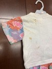 Vintage Catton Candy 12 Months Bunny Fish Seahorse Shirt   Pants